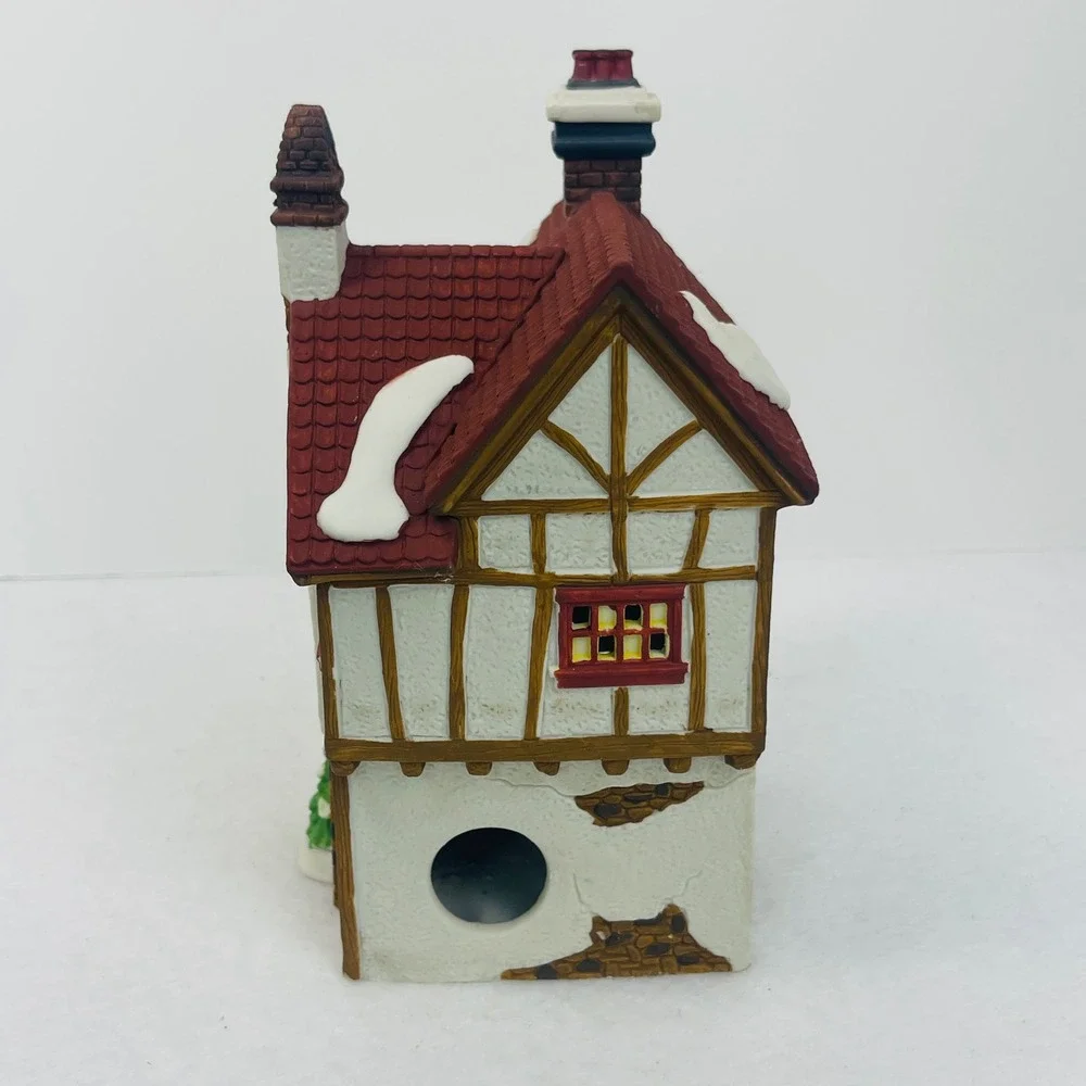 Dept 56 Dickens Village Bumpstead Nye Cloaks Canes 58084 Christmas House Lighted